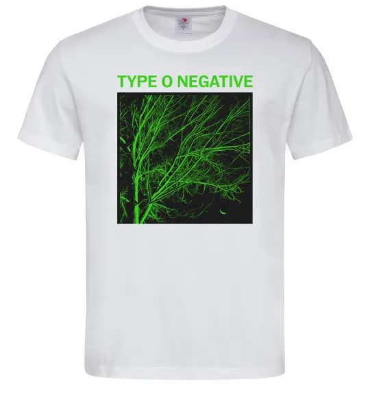 Чоловіча футболка Type O Negative tree Білий фото