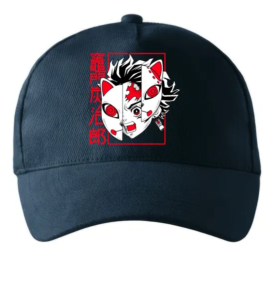 Кепка Demon Slayer Танджиро Темно-синий фото