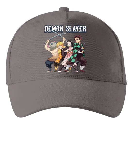 Кепка Demon Slayer Серый фото