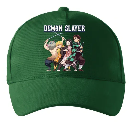 Кепка Demon Slayer Темно-зеленый фото