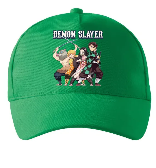 Кепка Demon Slayer Зеленый фото