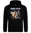 Женская толстовка (худи) Demon Slayer Черный фото