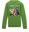 Детский Свитшот Demon Slayer Лаймовый фото