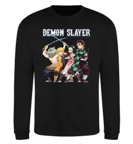 Свитшот Demon Slayer Черный фото