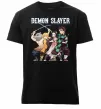 Мужская премиум футболка Demon Slayer Черный фото