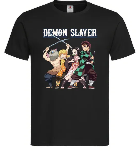 Мужская футболка Demon Slayer Черный фото