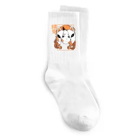 Носки Вбивця демонів Сото Белый фото