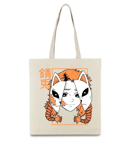 Эко-сумка Вбивця демонів Сото Бежевый фото