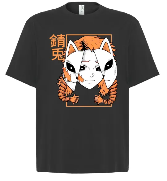 Футболка Оверсайз Вбивця демонів Сото Черный фото