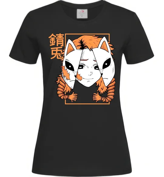 Женская футболка Вбивця демонів Сото Черный фото