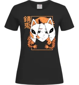 Женская футболка Вбивця демонів Сото Черный фото