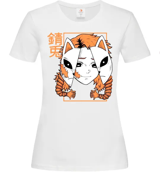 Женская футболка Вбивця демонів Сото Белый фото