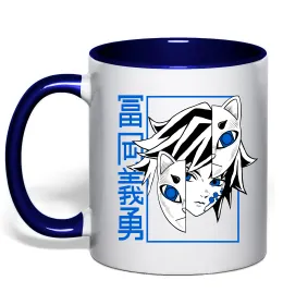 Чашка с цветной ручкой