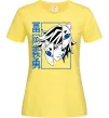 Женская футболка Клинок який знищує демонів Томіока Лимонный фото