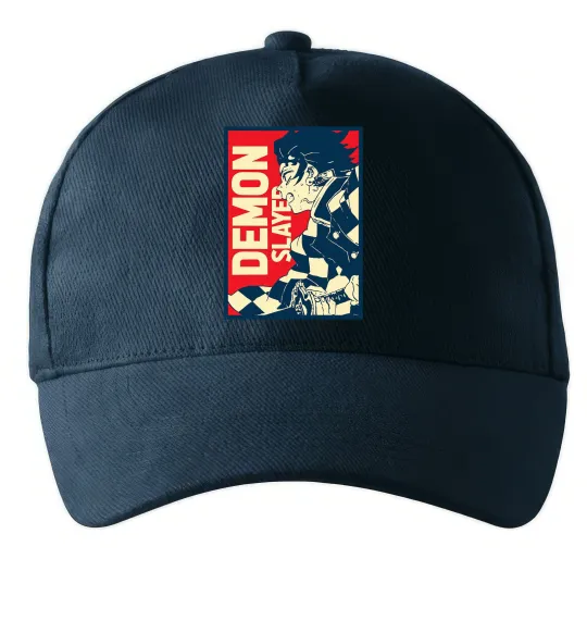 Кепка Demon Slayer art Темно-синій фото
