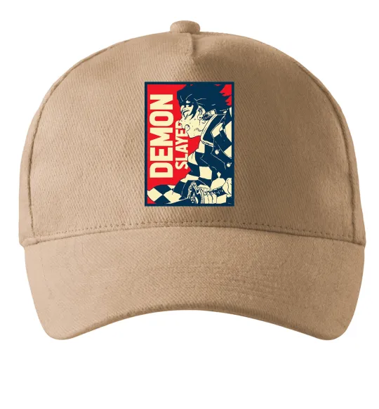 Кепка Demon Slayer art Пісочний фото