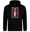 Мужская толстовка (худи) Nezuko Demon Slayer Черный фото