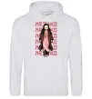 Женская толстовка (худи) Nezuko Demon Slayer Серый меланж фото