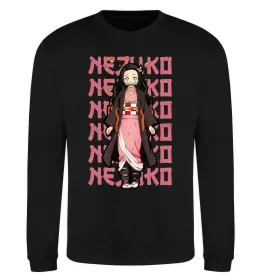 Свитшот Nezuko Demon Slayer Черный фото