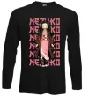 Лонгслив Nezuko Demon Slayer Черный Лонгслив Nezuko Demon Slayer Черный фото