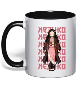 Чашка с цветной ручкой