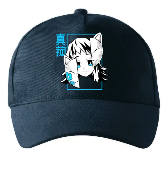 Кепка Макомо Demon Slayer Темно-синій фото