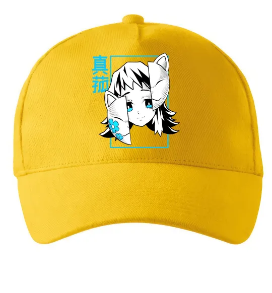 Кепка Макомо Demon Slayer Сонячно жовтий фото