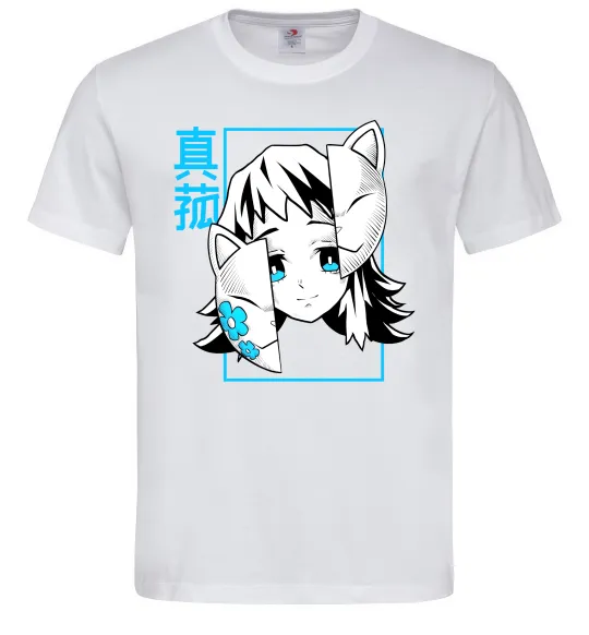 Мужская футболка Макомо Demon Slayer Белый фото