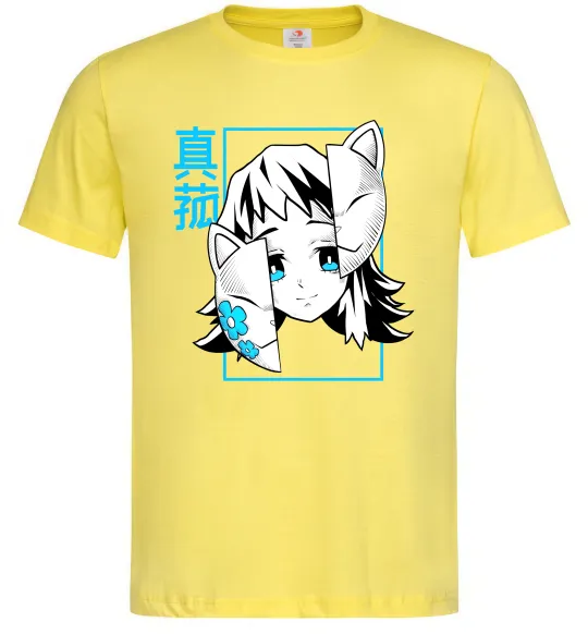 Мужская футболка Макомо Demon Slayer Лимонный фото