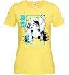 Женская футболка Макомо Demon Slayer Лимонный фото