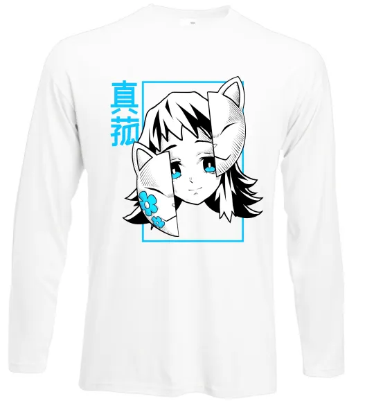 Лонгслив Макомо Demon Slayer Белый фото