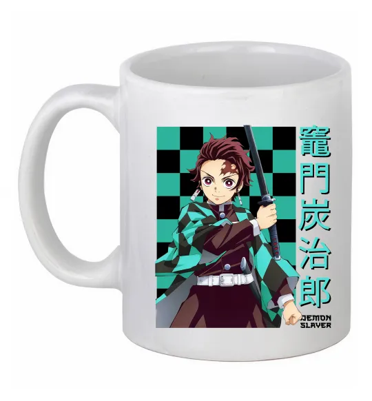 Чашка керамическая Амадо Танджиро Белый фото