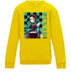 Детский Свитшот Амадо Танджиро Солнечно желтый Детский Свитшот Амадо Танджиро Солнечно желтый фото