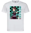 Мужская футболка Амадо Танджиро Белый фото
