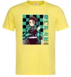 Мужская футболка Амадо Танджиро Лимонный фото