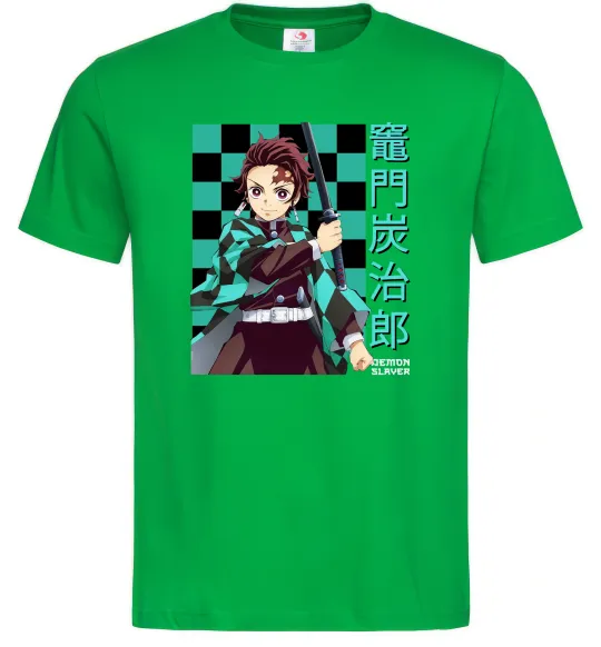 Мужская футболка Амадо Танджиро Зеленый фото
