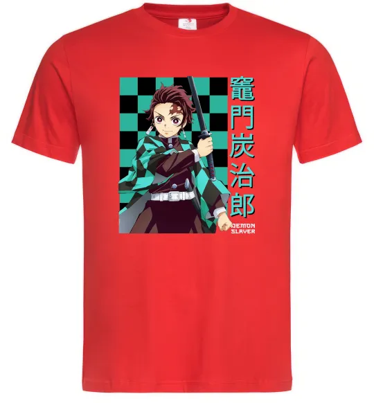 Мужская футболка Амадо Танджиро Красный фото