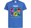 Дитяча футболка Stranger Things photos Яскраво-синій фото