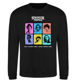 Свитшот Stranger Things photos Черный фото