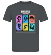 Чоловіча футболка Stranger Things photos Графіт фото