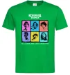 Чоловіча футболка Stranger Things photos Зелений фото