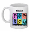 Чашка керамическая Stranger Things photos Белый Чашка керамическая Stranger Things photos Белый фото