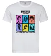 Чоловіча футболка Stranger Things photos Білий фото