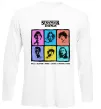Лонгслив Stranger Things photos Белый фото