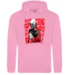 Жіноча толстовка (худі) Stranger things Suffering at an end Рожевий фото