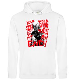 Женская толстовка (худи) Stranger things Suffering at an end