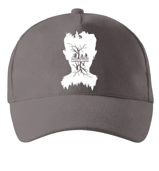 Кепка Stranger things dark forest Серый фото