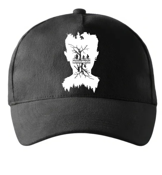 Кепка Stranger things dark forest Черный фото