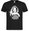 Мужская футболка Stranger things Eleven Черный фото