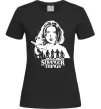 Жіноча футболка Stranger things Eleven Чорний фото